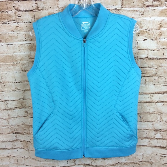 Slazenger Golf Zip Front Vest Medium - Picture 1 of 3